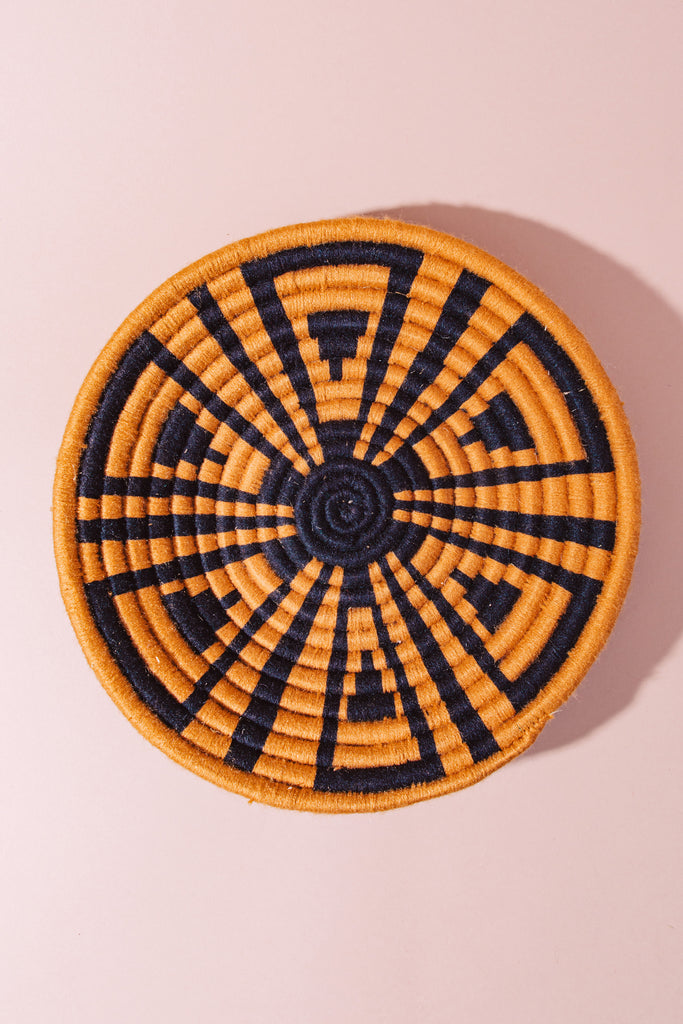 Sefrou - Berber Flat Decorative Basket