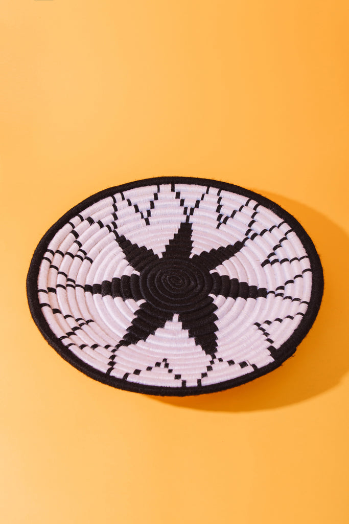 Kira - Berber Flat Decorative Basket