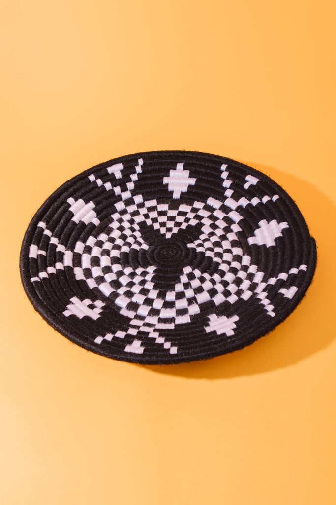 Ghazil - Berber Flat Decorative Basket
