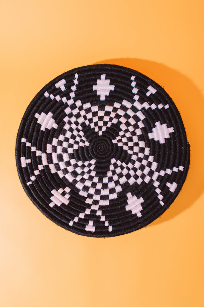 Ghazil - Berber Flat Decorative Basket