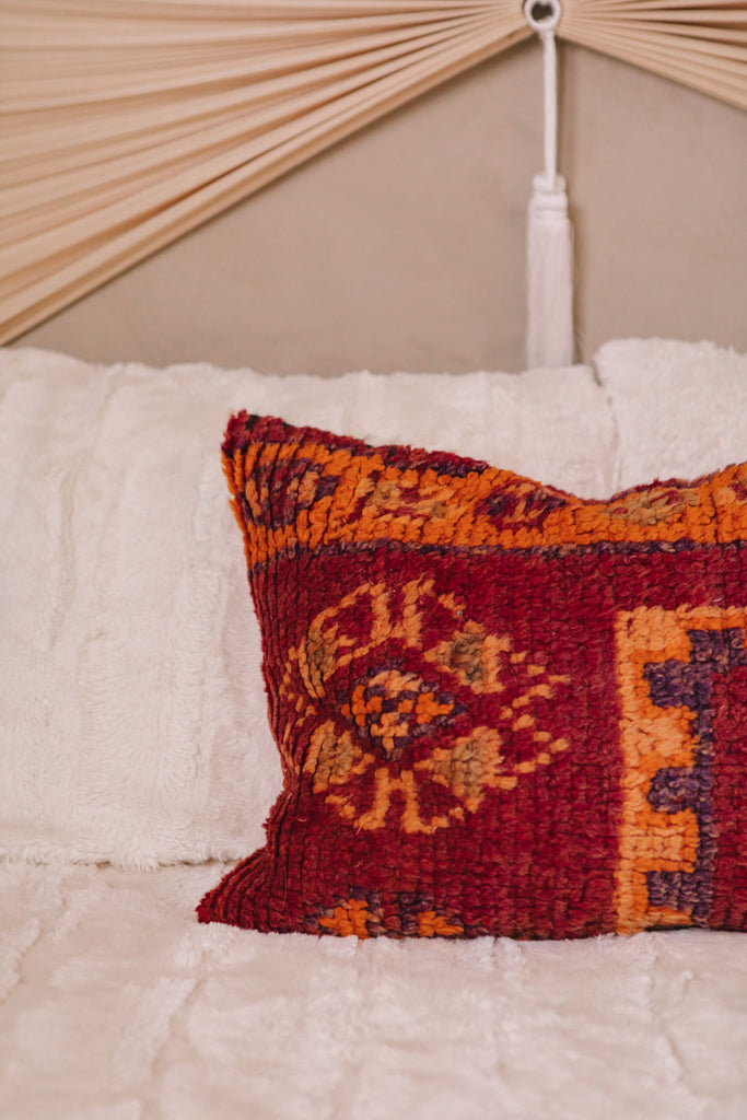 Assia - Upcycled Moroccan Pillow Sham