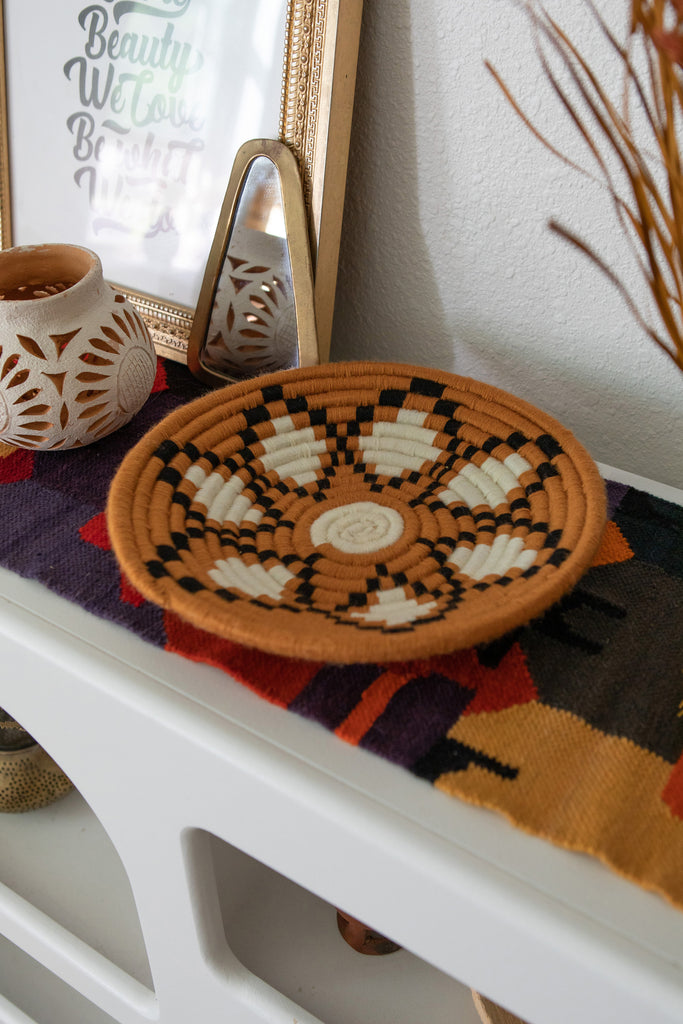 Kef - Berber Flat Decorative Basket