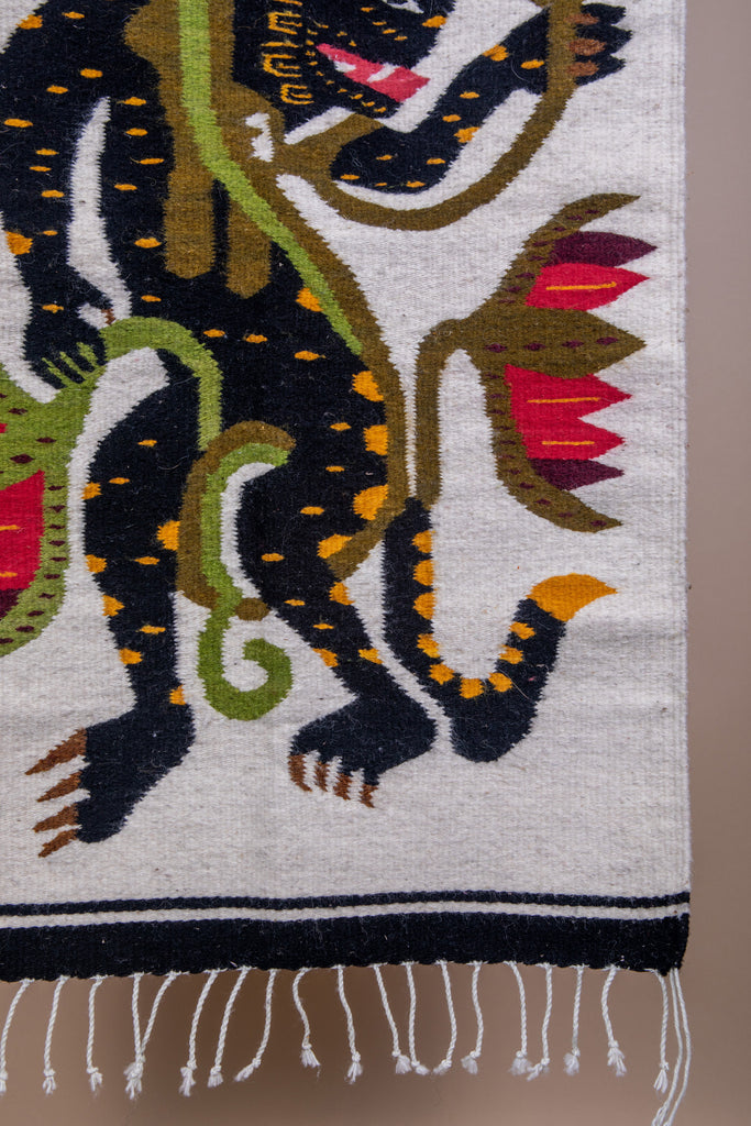 Jugar Crema - Oaxacan Textile