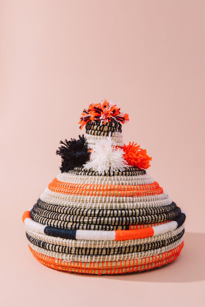 Tajin - Woven Decorative Berber Basket